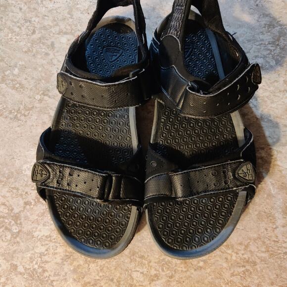 Nike ACG Sandals Mens 8 Sport Black Red Y2K Style 307509-061 - Picture 5 of 8